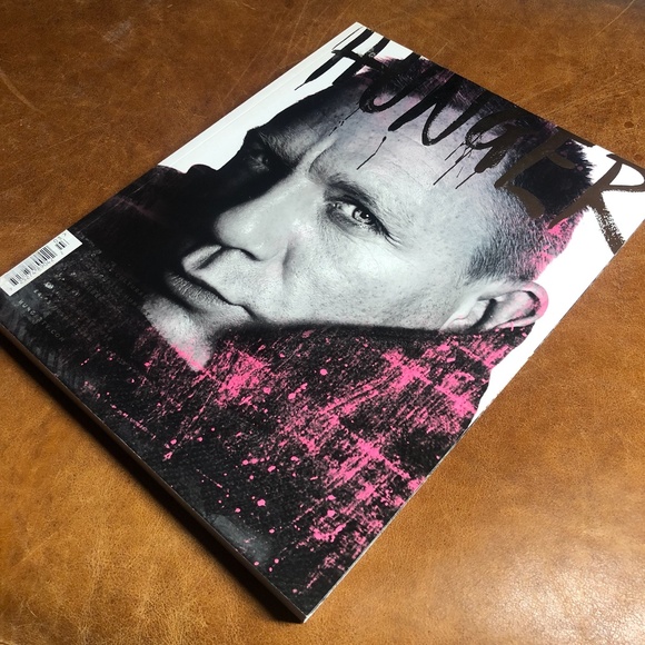 High Fashion "THE HUNGER" Magazine Coffee Table Accent Book 2012 Edition Black - Picture 10 of 13